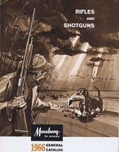 ORIGINAL Vintage 1966 Mossberg Shotguns Rifles Catalog - $19.79