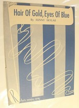 Hair Of Gold Eyes Of Blue Vintage Sheet Music 1948 - $4.94