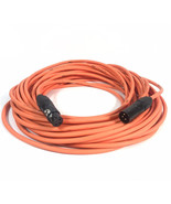 LyxPro XLR Microphone Cable Balanced Male to Female 3 Pin Mic Cord, Orange - £31.81 GBP