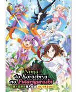 Ninja to Koroshiya no Futarigurashi Vol.1-12End English Subtitle DVD All... - $392.01 MXN