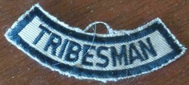 Vintage Boy Scout Tribesman Sew-On/Iron-On Patch – Gently Used – VGC–COL... - £4.75 GBP