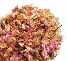 Rose oil flower - Pink, for constipation and worms, Rosa damascena - £6.38 GBP+