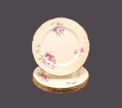 Six William Hulme | Burgess Leigh | Leighton Pottery Royal Braemar dinner plates - $126.65