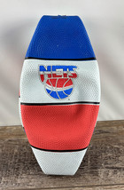 New Jersey Nets NBA Basketball w/MBNA Logo 1990&#39;s SGA Red White Blue - £23.35 GBP