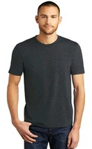 District Mens Short Sleeve Perfect Tri Blend Tee Grey 4 Pack | 046 C AW - £14.72 GBP