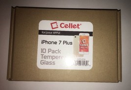 CELLET Premium Glass Screen Protector For Apple iPhone 8+/7+/6S+/6+, Pack Of 10 - £59.83 GBP