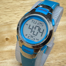 Armitron Digital Quartz Watch 45/7012 Women 100m Blue Alarm Chrono New B... - $14.24