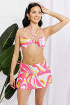 Marina West Swim Disco Dive Bandeau Bikini and Skirt Set - £66.37 GBP+