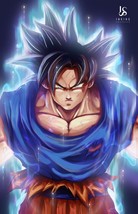 Dragon Ball Super Goku Ultra Instinct Art Poster | Inking Solstice | NEW | USA - £15.79 GBP