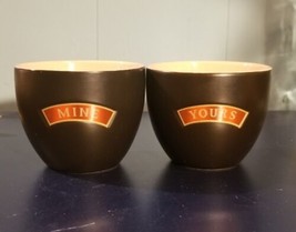 Bailey&#39;s Irish Cream -Set of  2 Yours &amp; Mine Expresso Coffee Cups Mugs - £10.03 GBP