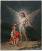 Francisco de Goya Tobias and the angel Giclee Canvas Print Various Sizes - £6.74 GBP+
