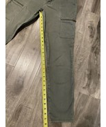 Women&#39;s Gap Girlfriend Straight Leg Pants Sage Green Size 8 - £20.40 GBP