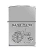 Zippo Lighter - Farmall Leads The Way Deep Engraved High Polish Chrome -... - $690.77 MXN