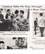 1963 Cassius Clay Muhammad Ali Article Page Boxing Collage Busy Day DWII13 - €25,58 EUR