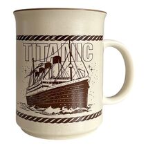 Vintage RMS Titanic “Ship of Dreams” Coffee Mug Made in Japan Nautical H... - $21.60