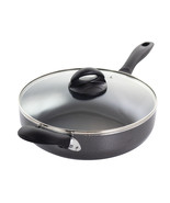 Oster Clairborne 10.25 Inch Aluminum Sauté Pan with Lid in Charcoal Grey - $1,136.14 MXN