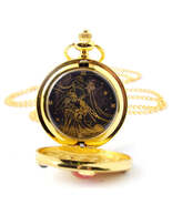 Cartoon Female Quartz Necklace Pocket Watch - $12.77