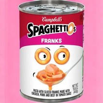 Spaghetti-O’s Spaghettios with Franks Hot Dogs DISCONTINUED BB 7/20/24, ... - £18.32 GBP