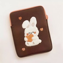 Korean Ins Rabbit Laptop Bag For Mac IPad Pro 9.7 10.8 11 inch Cute Girls Cute 1 - £28.42 GBP