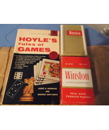 Winston Cigarettes Playing Cards &amp; Card Games Rule Book New in package-V... - $41.03 CAD