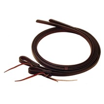 Horse Amish Western Ride Dark Oiled Waterloop Reins 975D1587 - $730.19 MXN