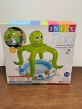 NIB Intex Smiling Octopus Shade Baby Pool Ages 1-3 Holds 12 Gallons 40&quot; x 41&quot;  - £23.92 GBP