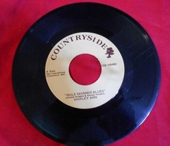 45 RPM: Shirley Ann &quot;Mule Skinner Blues&quot; &quot;Touch&quot;; 1980 Vintage Music Record LP - £3.15 GBP