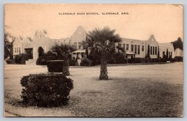 Glendale High School Glendale Arizona Postcard Vintage - £7.86 GBP