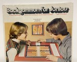 1977 Vintage Backgammon For Juniors Board Game Factory Sealed S&amp;R Games New - $9.90