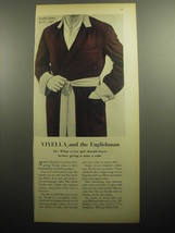 1958 State O&#39;Maine Viyella Robe Ad - Viyella, and the Englishman - £14.58 GBP