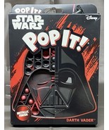Star Wars Darth Vader Pop It! Never Ending Bubble Popping Game Metallic Finish - $9.49