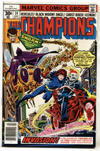 CHAMPIONS #14 1st SWARM-Ghost Rider-comic book Marvel - £52.38 GBP