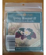 1994 Mill Hill Spring Bouquet III Counted Glass Bead Kit MHSB28 Summer B... - $22.84 CAD