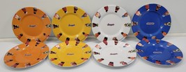 N) Set of 8 Snapple Collector Plates 2003 Snapple Beverage Corp.  8&quot; Plastic - £39.10 GBP