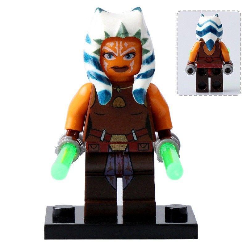 Primary image for Ahsoka Tano with Lightsabers - Star Wars The Clone Wars Minifigure Block