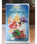 The Little Mermaid VHS Black Diamond Classic BANNED COVER Pristine Condi... - $68.80