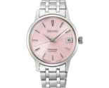 Seiko Presage Cocktail Time Pink Dial 33.8 MM Automatic Watch SRP839J1 - $294.50