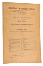 D. H. Newland The Mining And Quarry Industries Of New York State For 1934 To 193 - £36.93 GBP