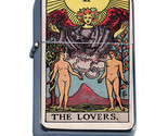 Tarot Card D8 Windproof Dual Flame Torch Lighter VI The Lovers - $16.78