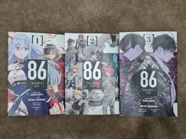 86 Eighty Six Manga by Asato Asato Vol 1-3 (End) Comic Book English Vers... - $88.00