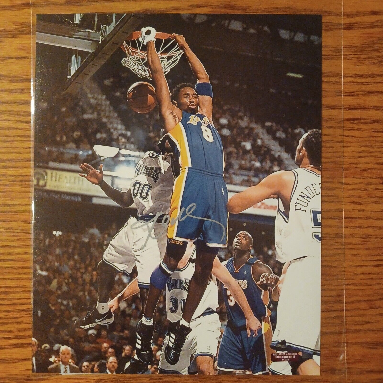 Kobe Bryant “Black Mamba” Signed Autographed 8x10 Photograph COA