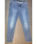 AUTHENTIC DESIGNER ROCK &amp; REPUBLIC BLUE SKINNY JEANS 26 X 25 SIZE 2 - €23,14 EUR