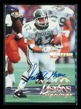 Vintage 1996 Classic Visions Autograph Football Card Scott Greene Panthers - K - £11.63 GBP