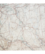 1944 Map USGS Topographic Grafton Massachusetts Antique Quadrangle TOPO22 - €34,23 EUR