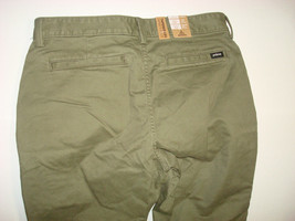 NWT New Mens 30 X 32 Prana Organic Cotton Pants Chino Cargo Green Twill ... - $183.15