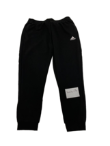 Adidas Pantaloni Lunghi Con Risvolto Caviglia IN Nero Taglia XL (fm5-17) - £25.72 GBP