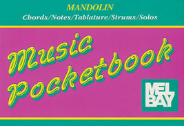 Mandolin Pocketbook/Case Size/Chords/Solos/Strums/Notes/Tablature/OOP - £1.00 GBP