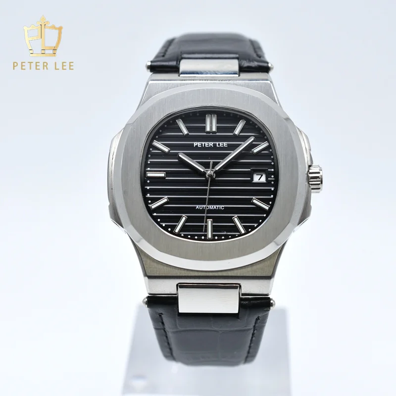 Hot Sale PETER LEE  Fashion Casual Stainless Steel Automatic Watch For Men Auto  - £128.81 GBP