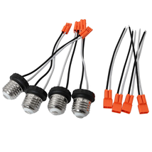 E26 Medium Socket Adapter 4Pairs Male Screw in Light Bulb Sockets Pigtail - $12.89