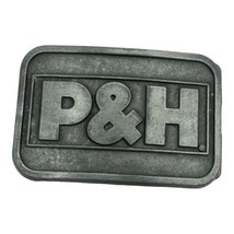 Vintage Metal belt buckle, P &amp; H. Brass - £10.47 GBP